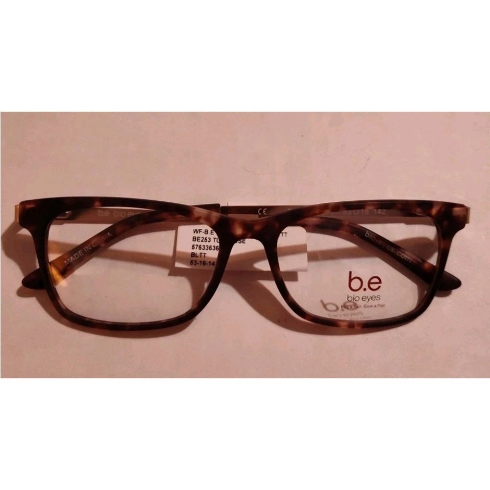 Bio Eyes Tortoise Shell Glasses